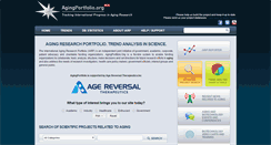 Desktop Screenshot of agingportfolio.org